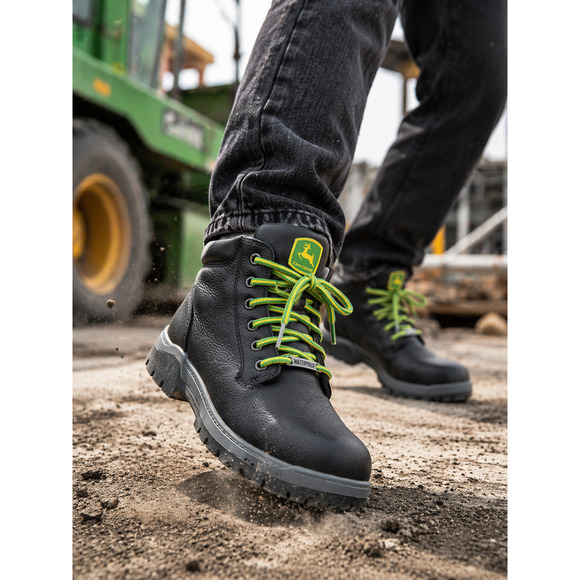 Skechers John Deere Work Boots Mens Size 9 Black Waterproof Memory Foam New main image 13